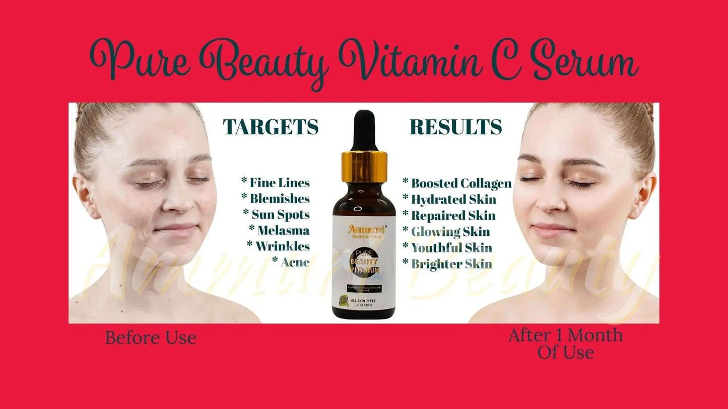 Ammuri Vitamin C Serum - Powerful Anti-Aging Skincare Seal