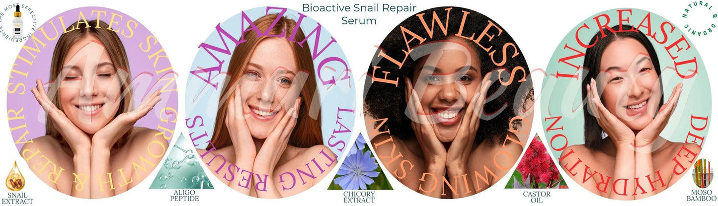 Ammuri Bioactive Snail Repair Serum Anti-Aging Organic