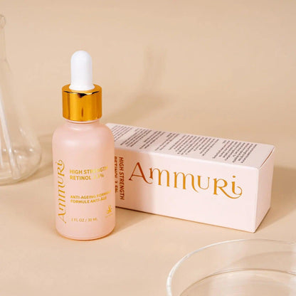Ammuri 3.5% Retinol High Strength Face Serum – Anti-Ageing Formula