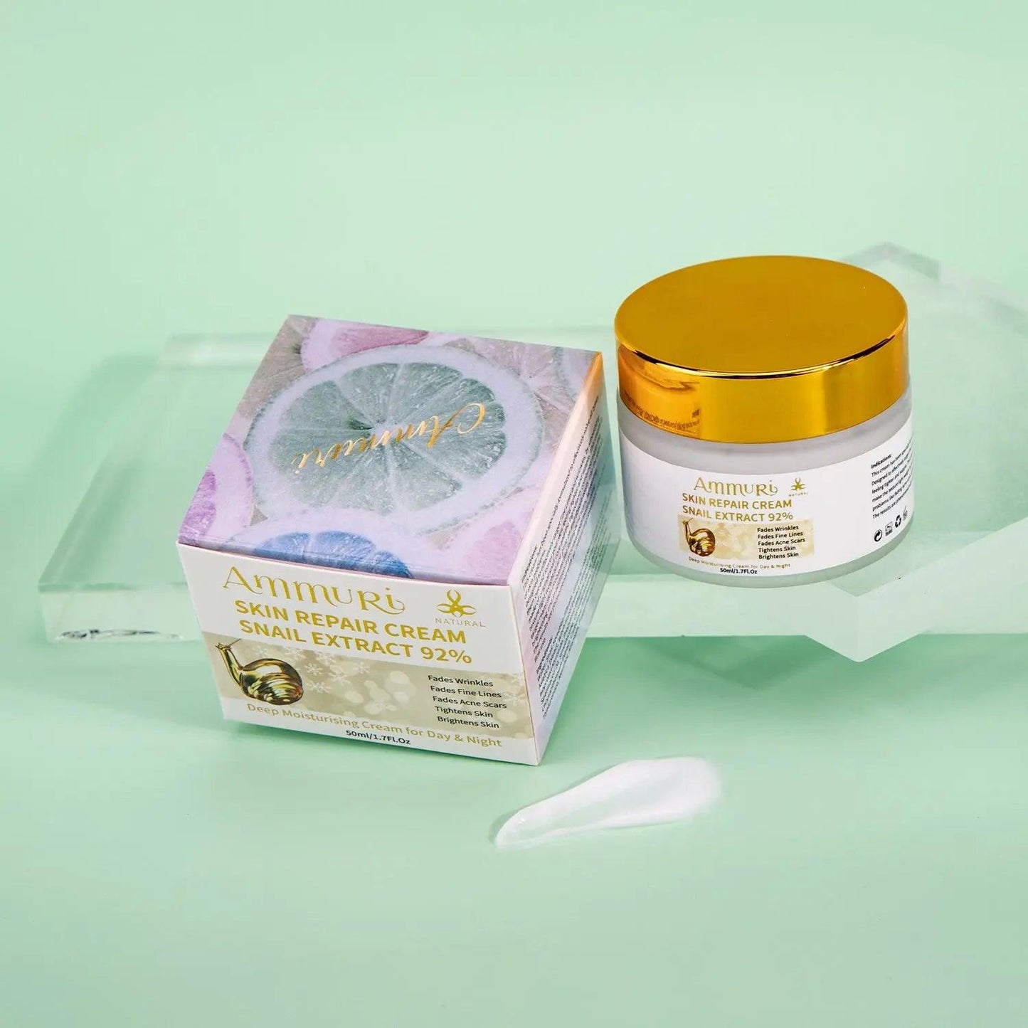 Ammuri Bioactive Snail Repair Cream | Anti-Aging Snail Cream