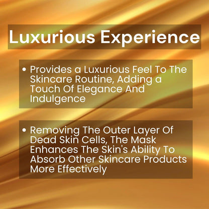 Ammuri 24K Gold Face Mask - Collagen Peel Off Treatment