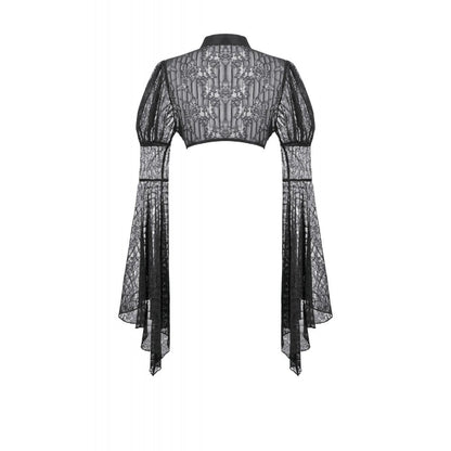 Dark in Love Elara Gothic Versatile Lace Shoulder Cape