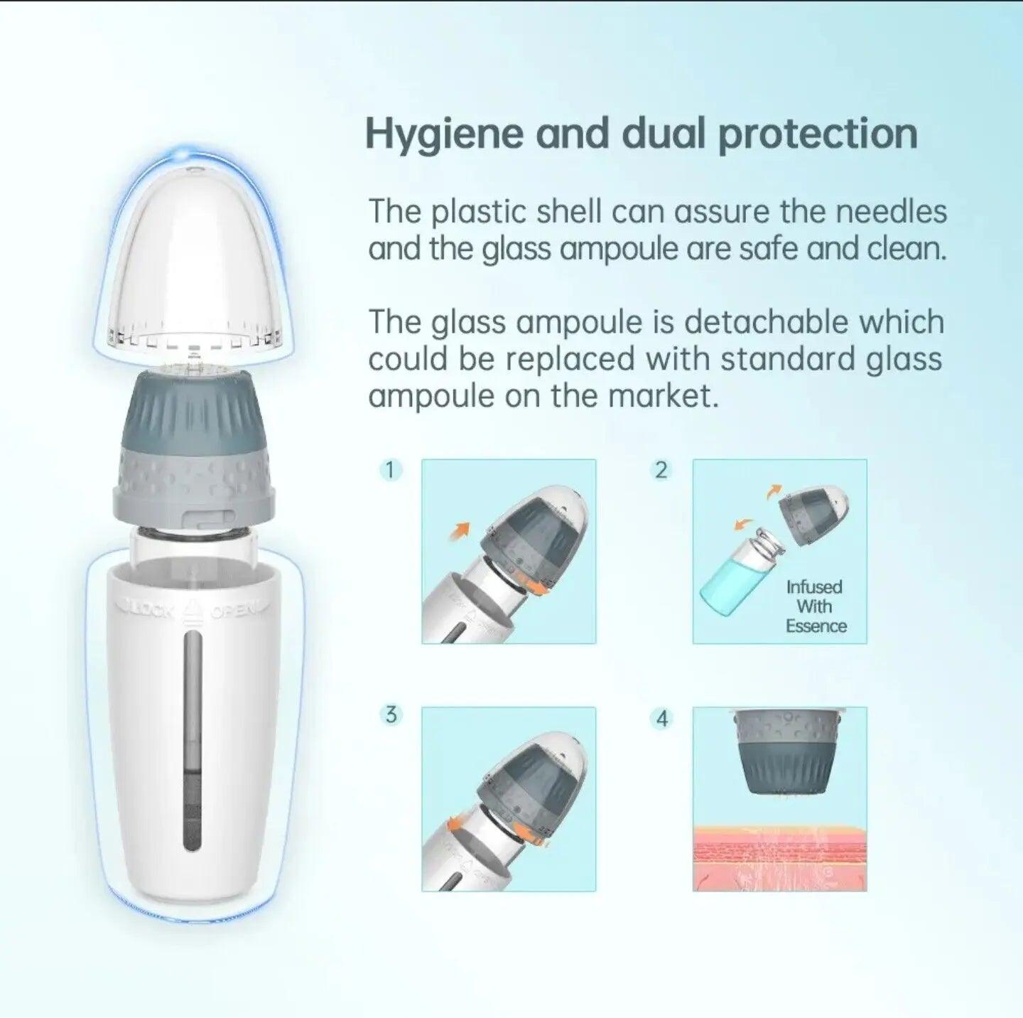 Ammuri Aesthetic Derma Roller System - At Home Microneedling Device