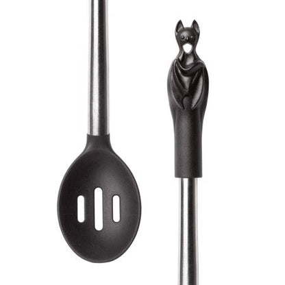 Alchemy Gothic Black Bat Slotted Spoon
