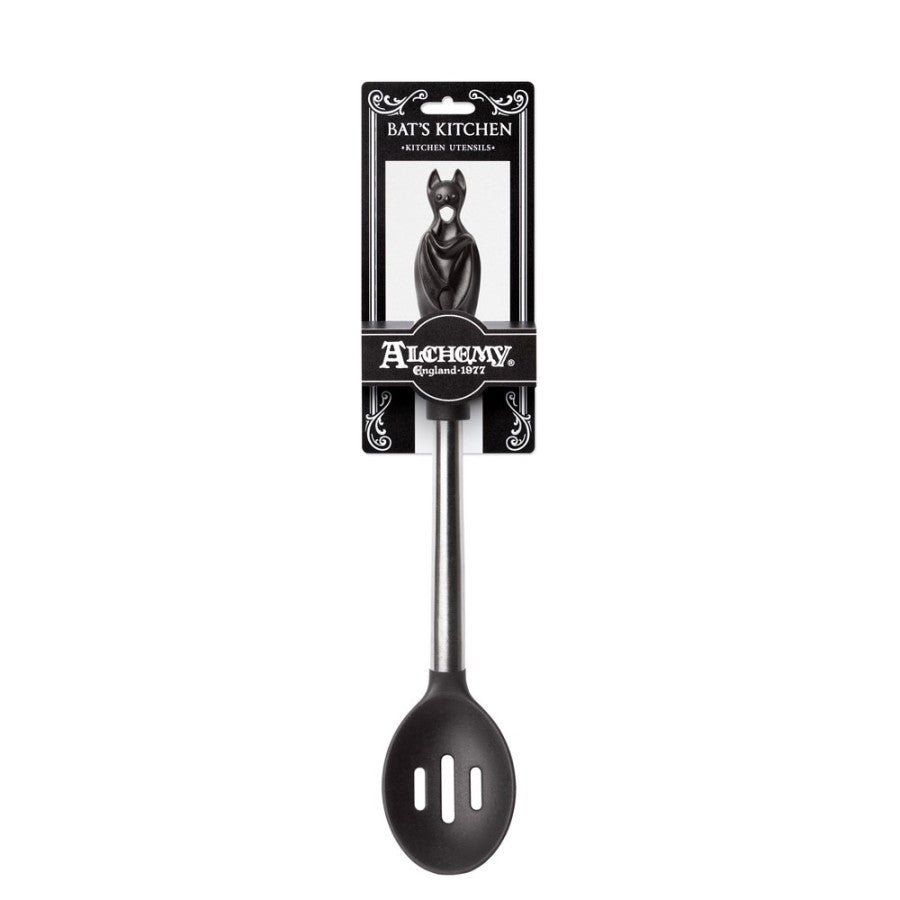 Alchemy Gothic Black Bat Slotted Spoon