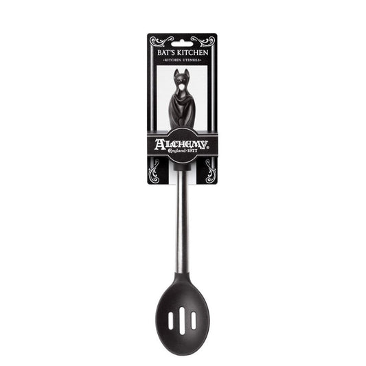 Alchemy Gothic Black Bat Slotted Spoon