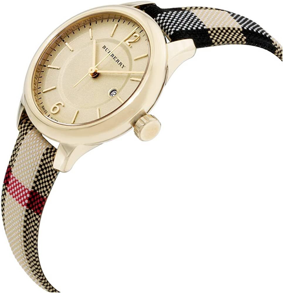 Burberry Ladies Watch The Classic 32mm Yellow Gold BU10104