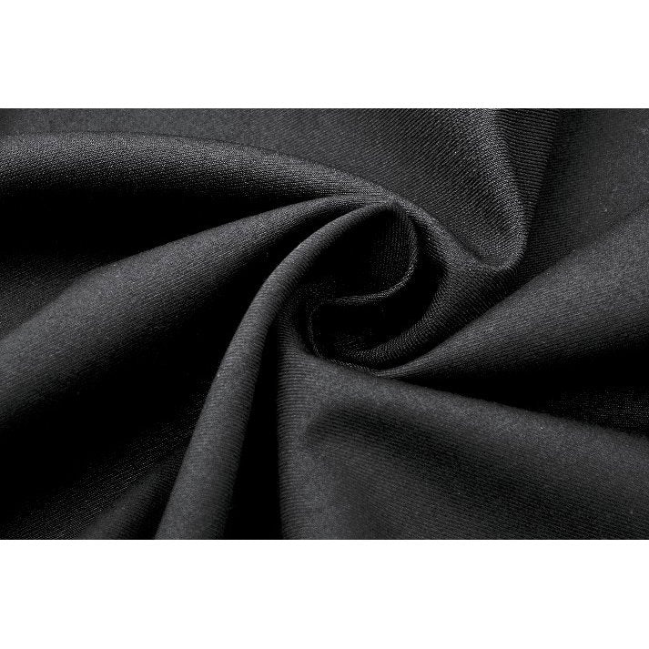 Dark in Love Chain Belt Layered Goth Skirt in Black