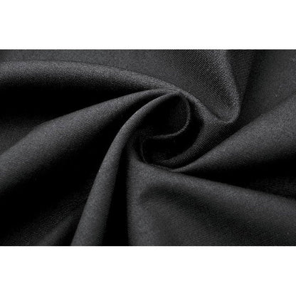 Dark in Love Chain Belt Layered Goth Skirt in Black