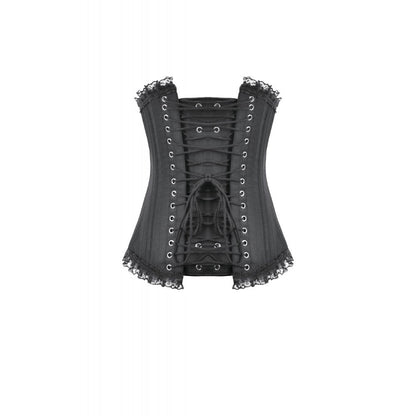 Dark in Love Talia Gothic Longline Metal Boned Corset