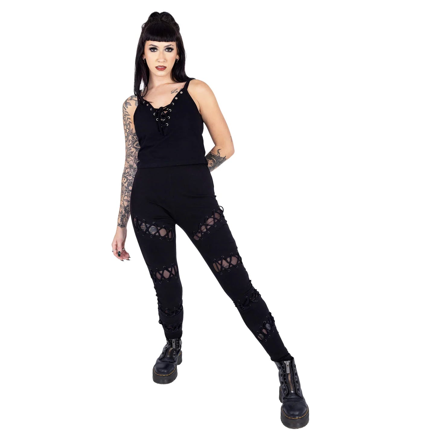 Vixxsin Calais Lace Up Leggings