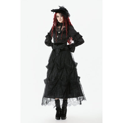 Dark in Love Gloriana Draped Maxi Skirt