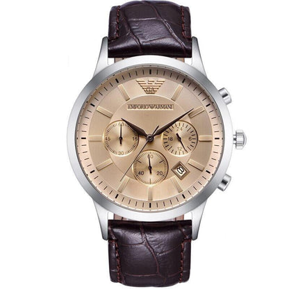 Emporio Armani AR2433 Men's Brown Chronograph Watch