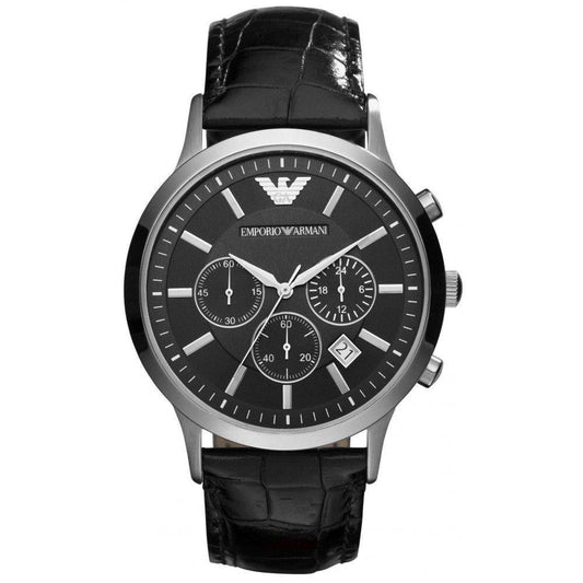 Emporio Armani AR2447 Men's Black Chronograph Watch