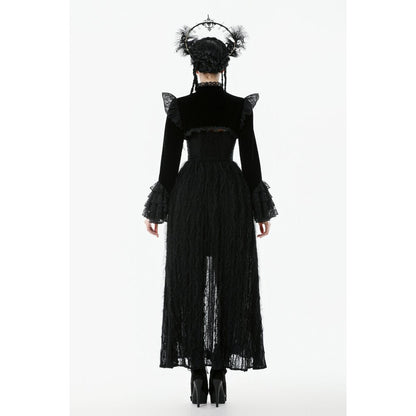Dark in Love Erzebeth Lace Gothic Bolero Shrug