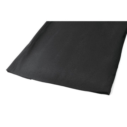 Dark in Love Chain Belt Layered Goth Skirt in Black