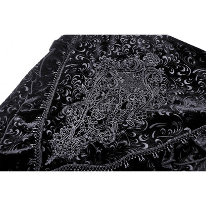 Dark In Love Zira Velvet Fishtail Skirt