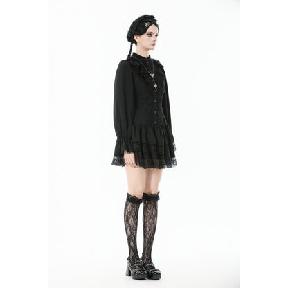 Dark in Love Desdemona Victorian Mini Dress