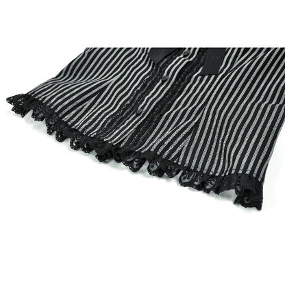Dark in Love Gothic Peter Pan Collar Lace Shirt
