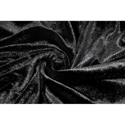 Dark in Love Gothic Velvet Mesh Patchwork Leggings