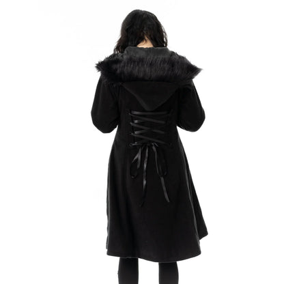 Poizen Industries Eirwen Coat - Black
