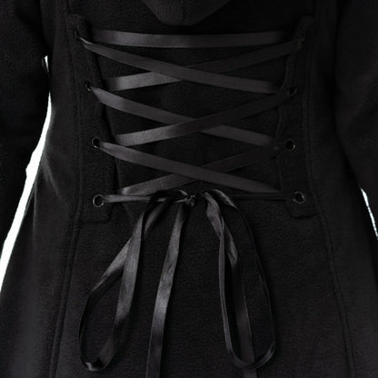 Poizen Industries Eirwen Coat - Black
