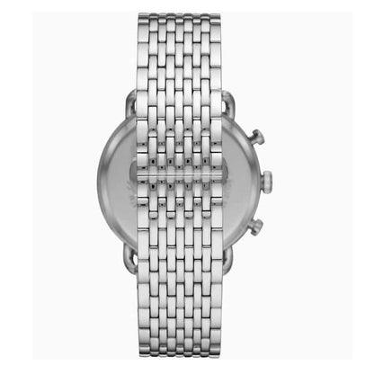 Emporio Armani AR11238 Aviator Men's Silver & Blue Watch