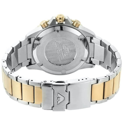 Emporio Armani AR11362 Diver Men's Two-Tone Gold Watch