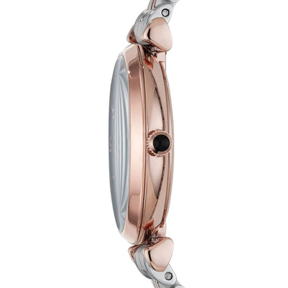 Emporio Armani AR1725 Gianni T-Bar Women's Two-Tone Watch