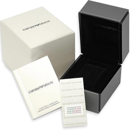 Emporio Armani AR1979 Luigi Men's Grey Mesh Watch