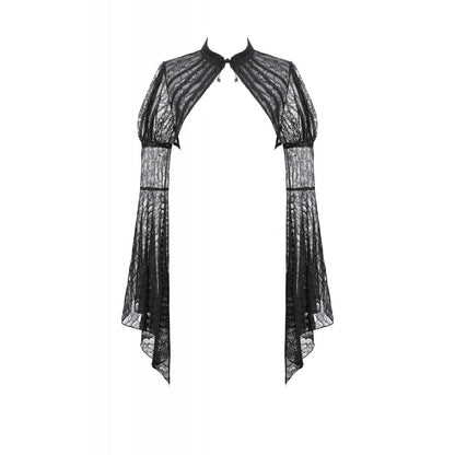 Dark in Love Elara Gothic Versatile Lace Shoulder Cape