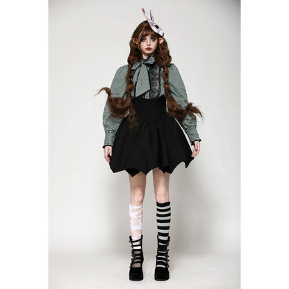 Dark in Love Keziah High Waisted Skirt - Size UK 8 Left Only!