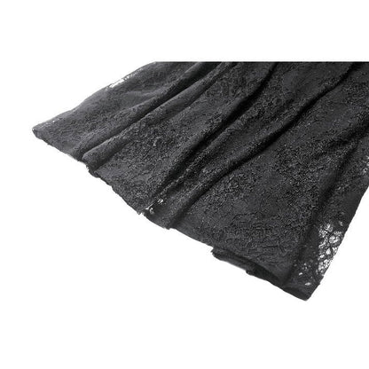 Dark in Love Vampiress Royal Velvet and Lace Maxi Dress