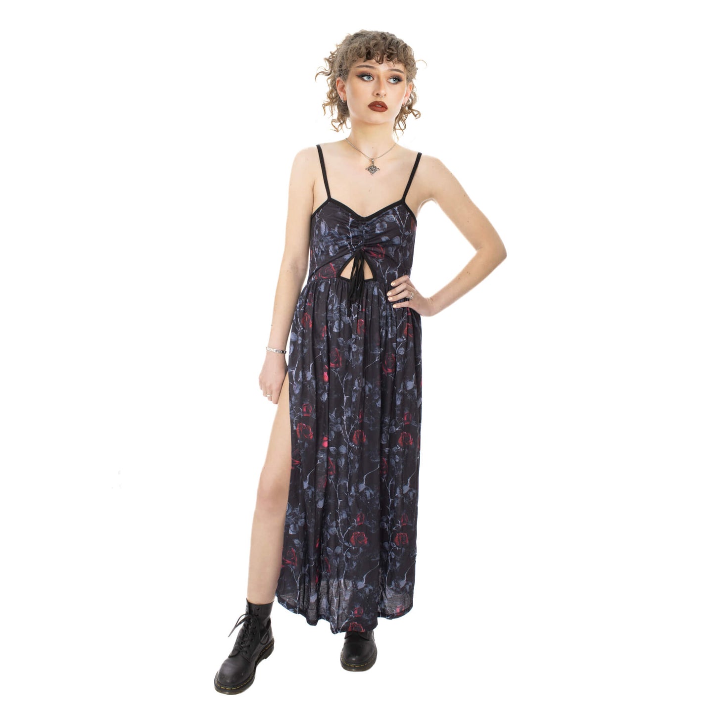 Vixxsin Graveyard Bloom Dress