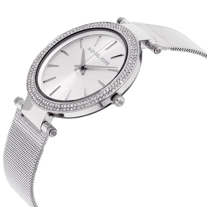 Michael Kors MK3367 Mini Darci Women's Silver Mesh Watch
