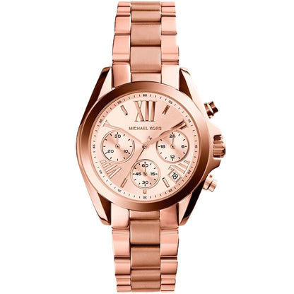 Michael Kors Women’s Watch Stainless Steel Rose Gold Strap With Rose Gold Dial MK5799