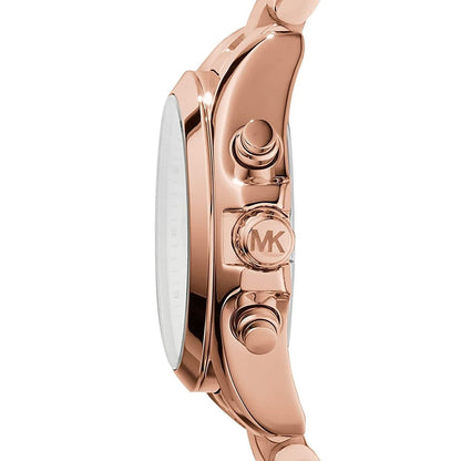 Michael Kors Women’s Watch Stainless Steel Rose Gold Strap With Rose Gold Dial MK5799