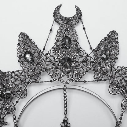 Punk Rave Nicandra Gothic Skull Crown