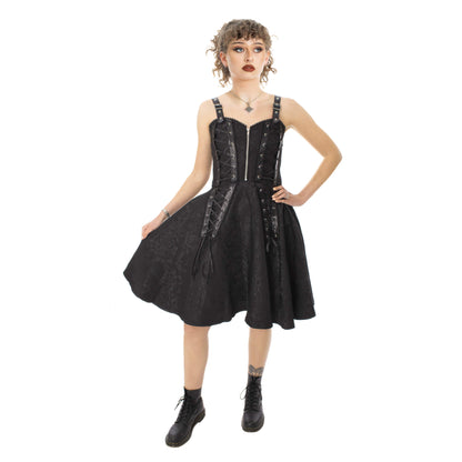 Poizen Industries Ravens Rose Dress