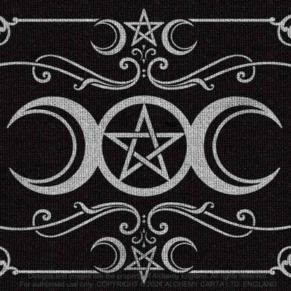 Alchemy Gothic Triple Moon Rug