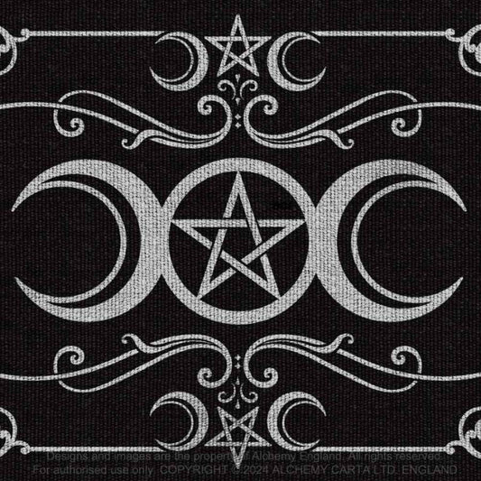 Alchemy Gothic Triple Moon Rug