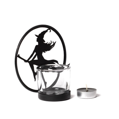 Alchemy Gothic Witch by Moonlight Tealight Holder