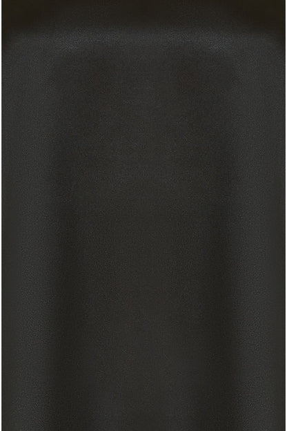 Yumi Black Satin Cami Top