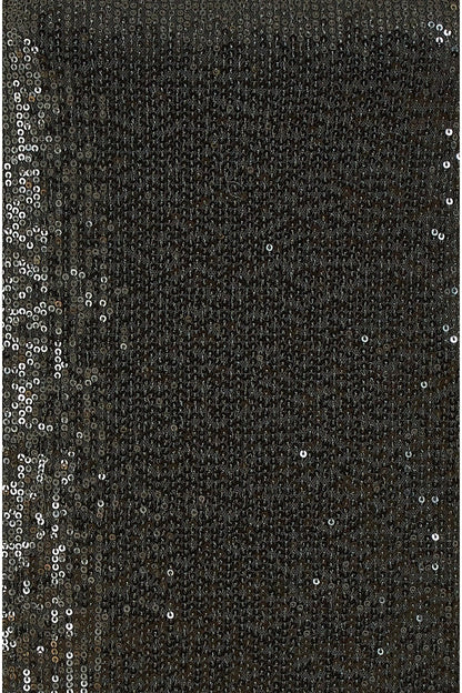 Yumi Black Sequin Vest Top