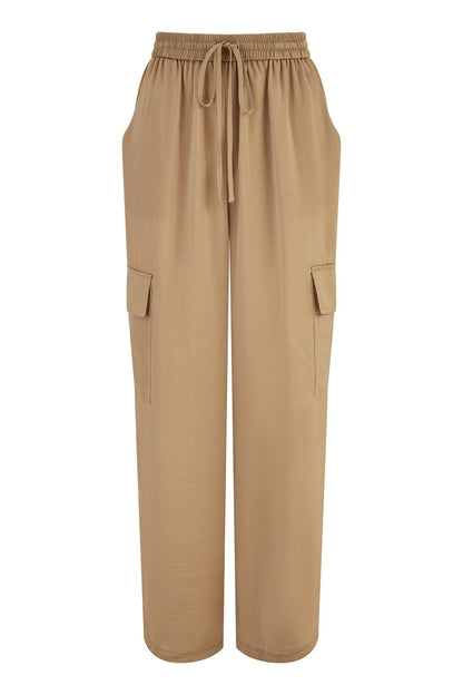 Yumi Stone Cargo Trousers