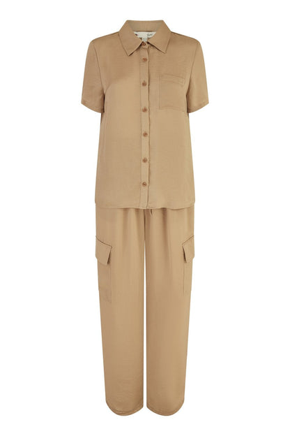 Yumi Stone Cargo Trousers